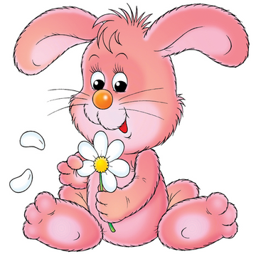 Interrupteur DÉCORÉ lapin rose - Interrupteur décoré