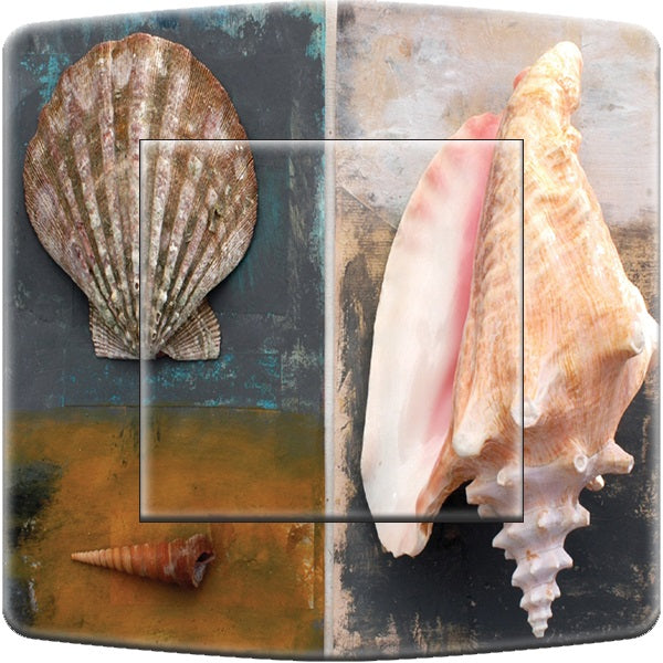 Interrupteur DÉCORÉ coquillages - Interrupteur décoré