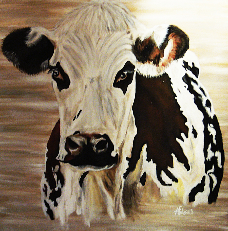 interrupteur DÉCORÉ vache