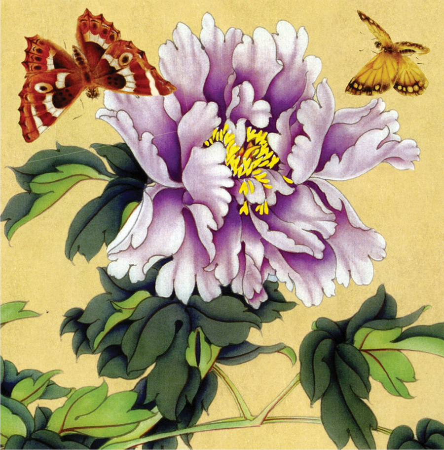 Interrupteur DÉCORÉ papillon chine