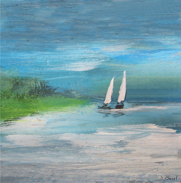 Interrupteur DÉCORÉ printemps en voile - Interrupteur décoré