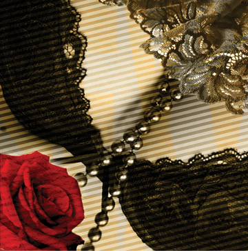 Interrupteur DÉCORÉ rose et perles