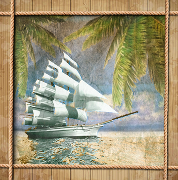 Interrupteur DÉCORÉ bateau