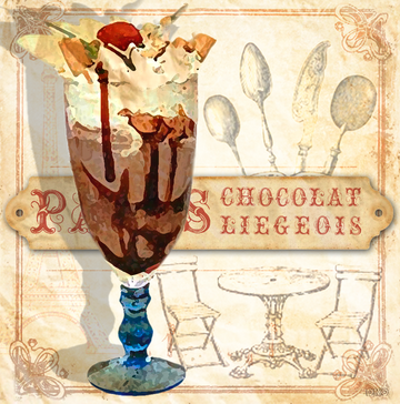 interrupteur DÉCORÉ chocolat liégeois