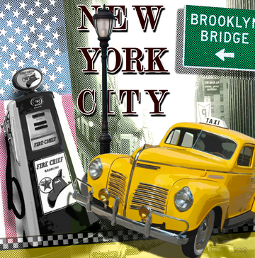 interrupteur DÉCORÉ new york yellow cab