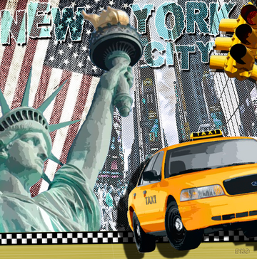 interrupteur DECORE taxi jaune