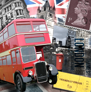 interrupteur DECORE london bus