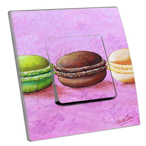 Interrupteur DÉCORÉ macarons 1