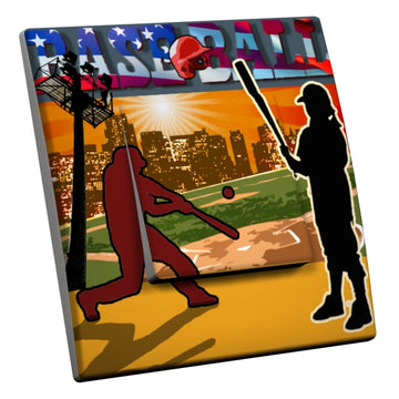 Interrupteur DÉCORÉ baseball