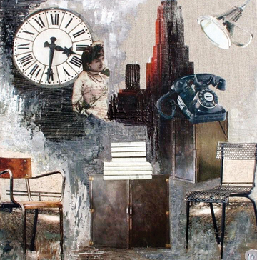 Interrupteur DÉCORÉ collage objets