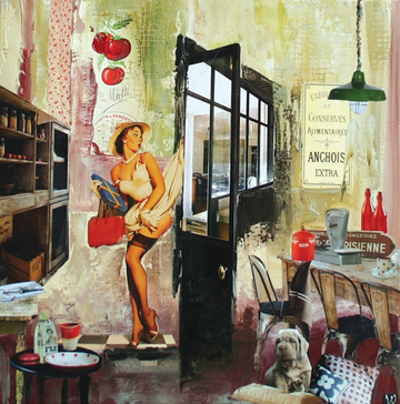 Interrupteur DÉCORÉ  la parisienne
