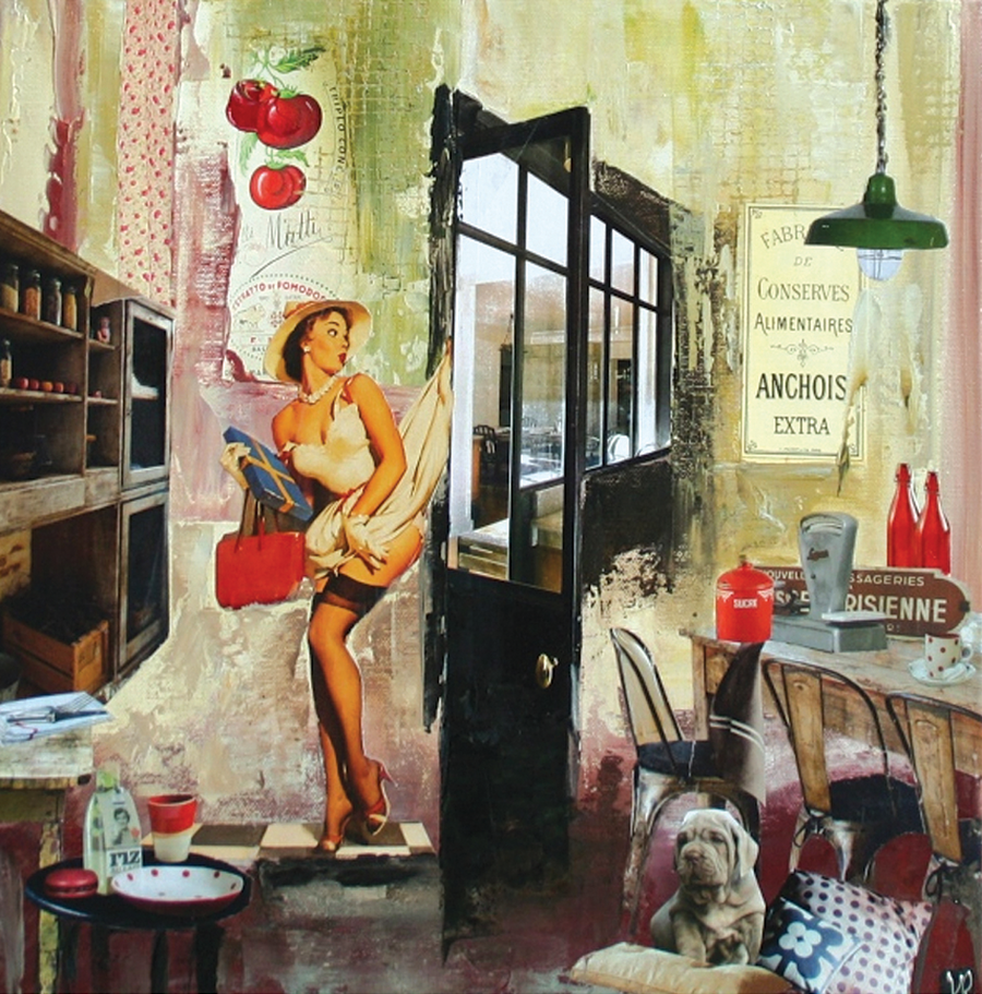 Interrupteur DÉCORÉ  la parisienne