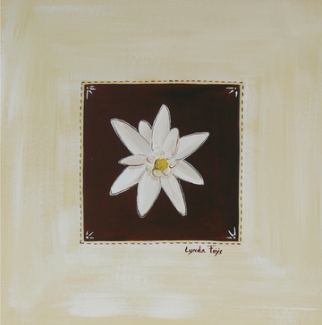 Interrupteur DÉCORÉ edelweiss - Interrupteur décoré