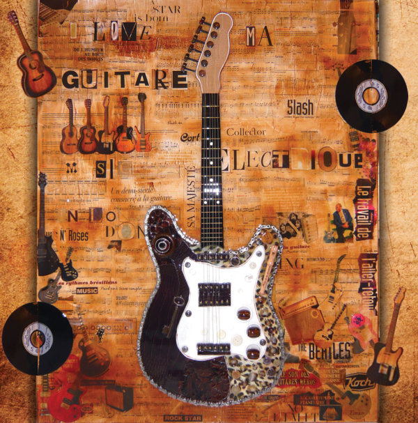 Interrupteur DÉCORÉ  ma guitare
