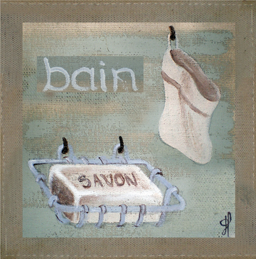 Interrupteur DÉCORÉ bain et savon