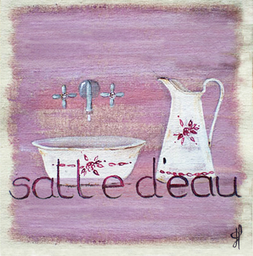 Interrupteur DÉCORÉ salle d'eau