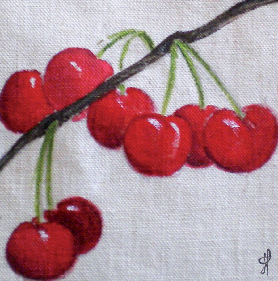 Interrupteur DÉCORÉ cerises
