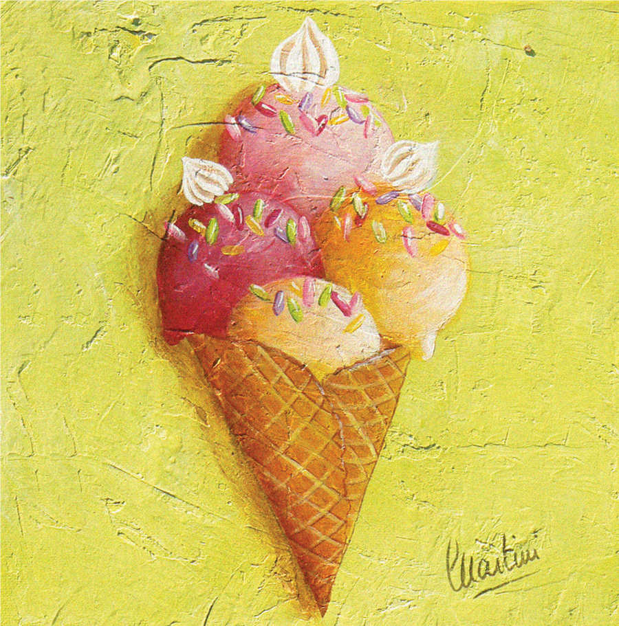 Interrupteur DÉCORÉ glace
