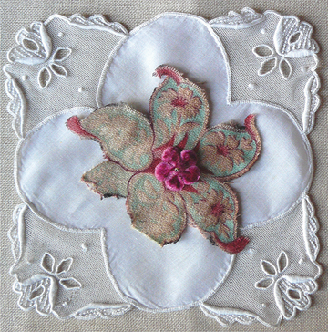 Interrupteur DÉCORÉ mouchoir et fleur