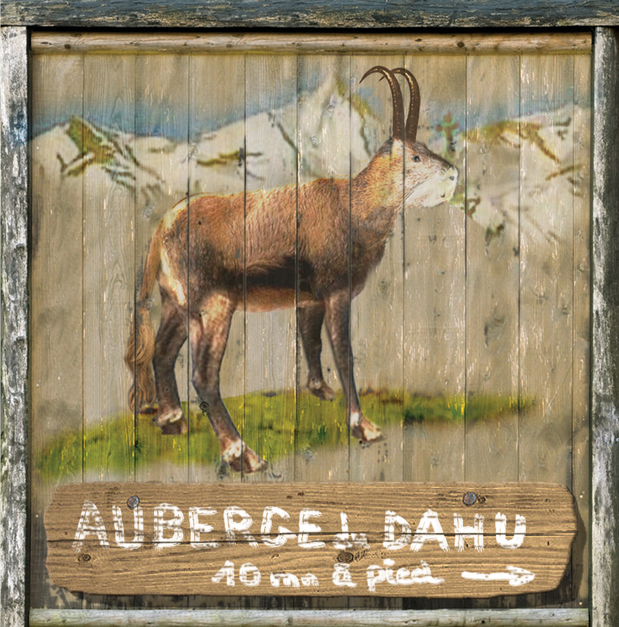 Interrupteur DÉCORÉ auberge du dahu