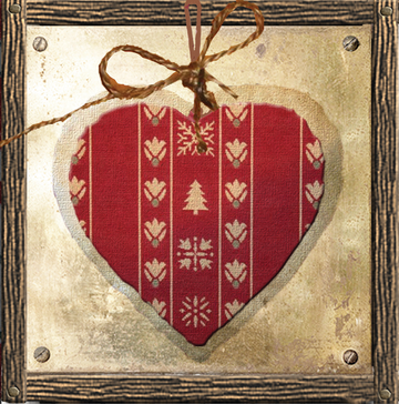 Interrupteur DÉCORÉ coeur de montagne - Interrupteur décoré