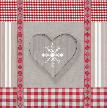 interrupteur DÉCORÉ coeur et flocon