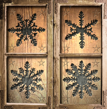 interrupteur  DECORE quatre flocons
