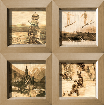 INTERRUPTEUR DECORE sports de montagne