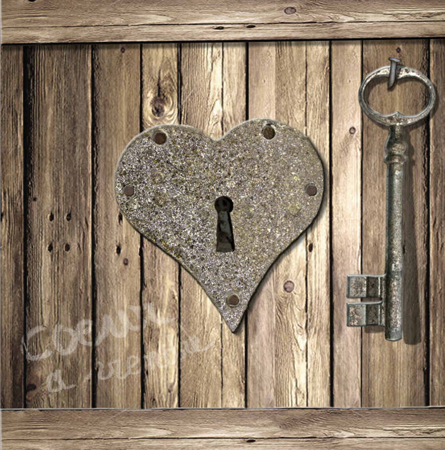 Interrupteur DÉCORÉ la clé du coeur - Interrupteur décoré