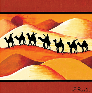Interrupteur DÉCORÉ maroc désert - Interrupteur décoré