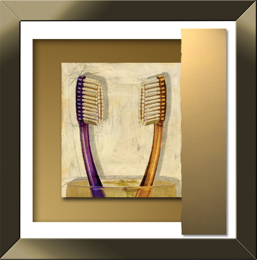 Interrupteur DÉCORÉ brosses à dents