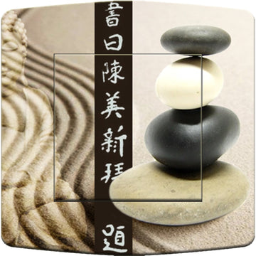 interrupteur DÉCORÉ galets zen