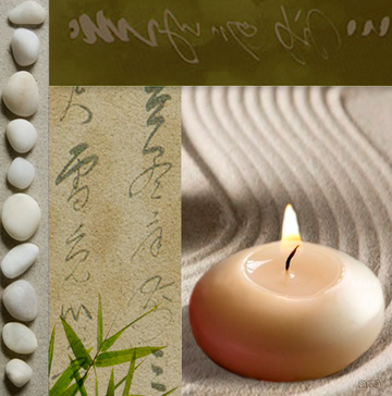 interrupteur DÉCORÉ bougie zen