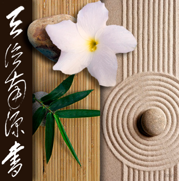 interrupteur DÉCORÉ fleur zen