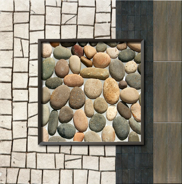 interrupteur DÉCORÉ galets et mosaique