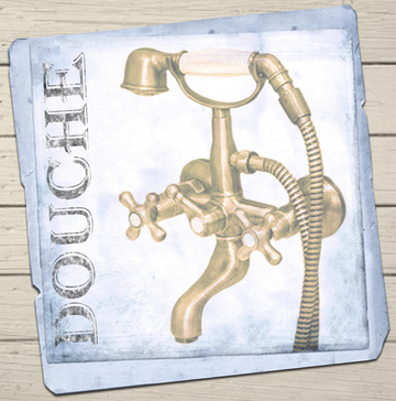 interrupteur DÉCORÉ douche