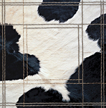 interrupteur  DECORE vache noir et blanc