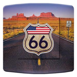 Interrupteur DÉCORÉ  usa route 66