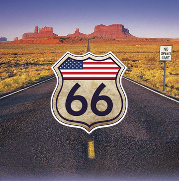 Interrupteur DÉCORÉ  usa route 66