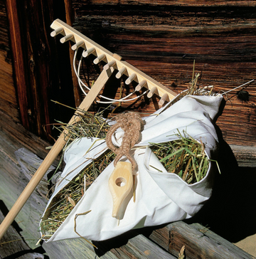 Interrupteur DÉCORÉ rateau bois