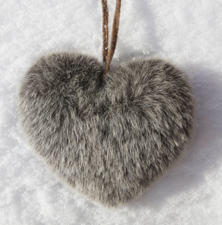interrupteur  DECORE coeur fourrure