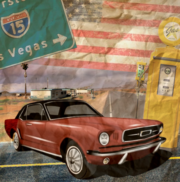 interrupteur DÉCORÉ vegas mustang