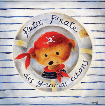 Interrupteur DÉCORÉ petit pirate - Interrupteur décoré