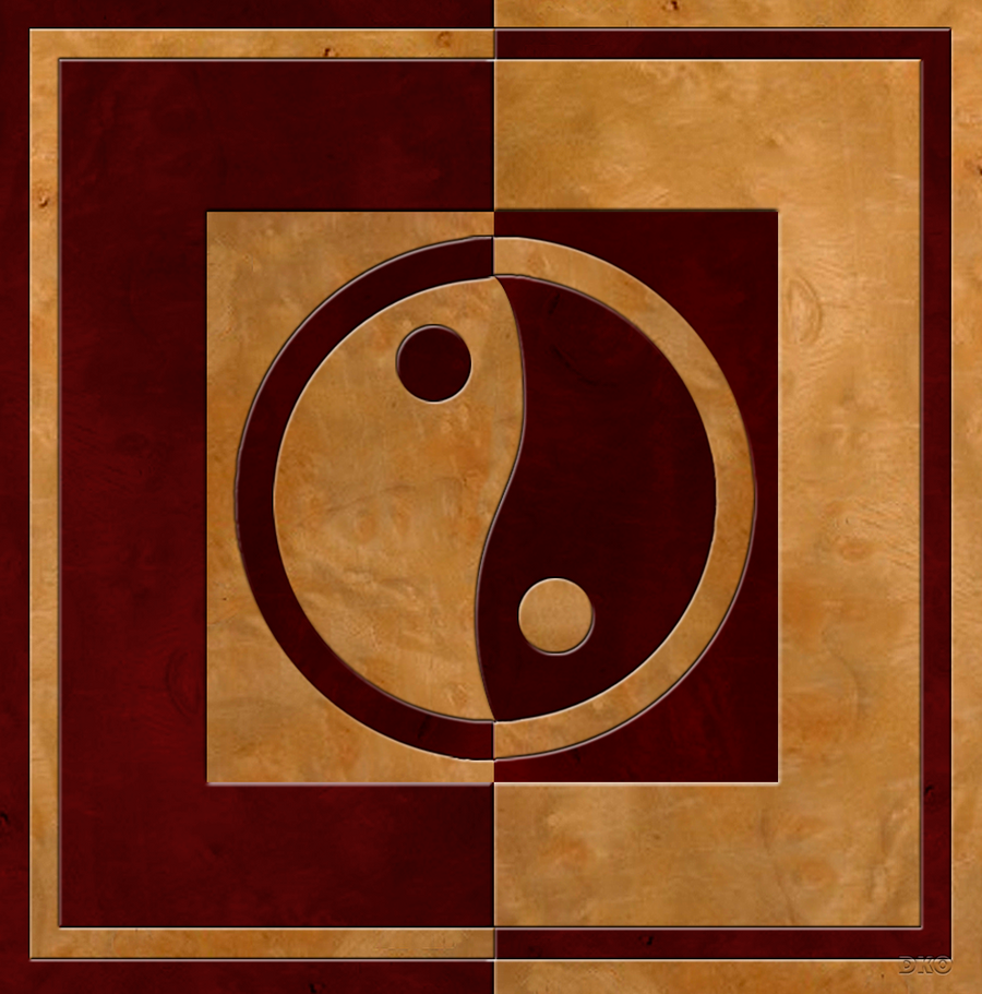interrupteur DÉCORÉ yin yang